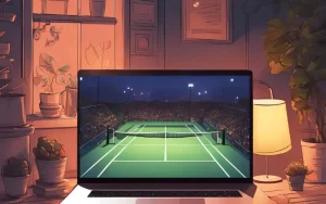 online tennis game