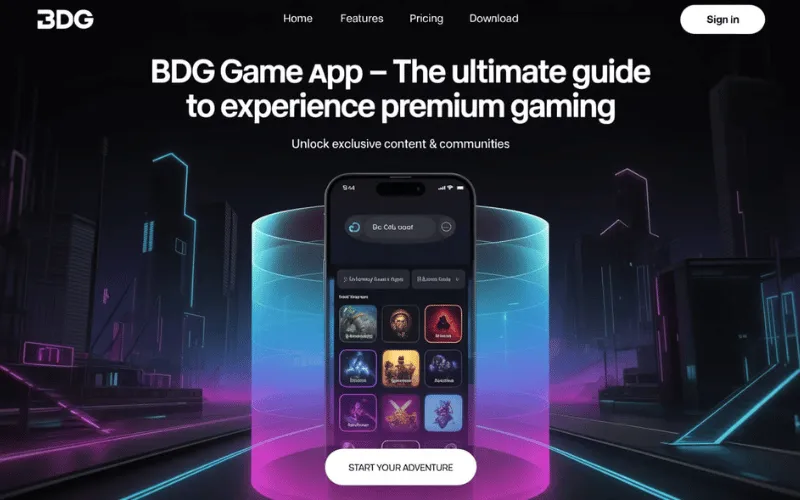 BDG Game App